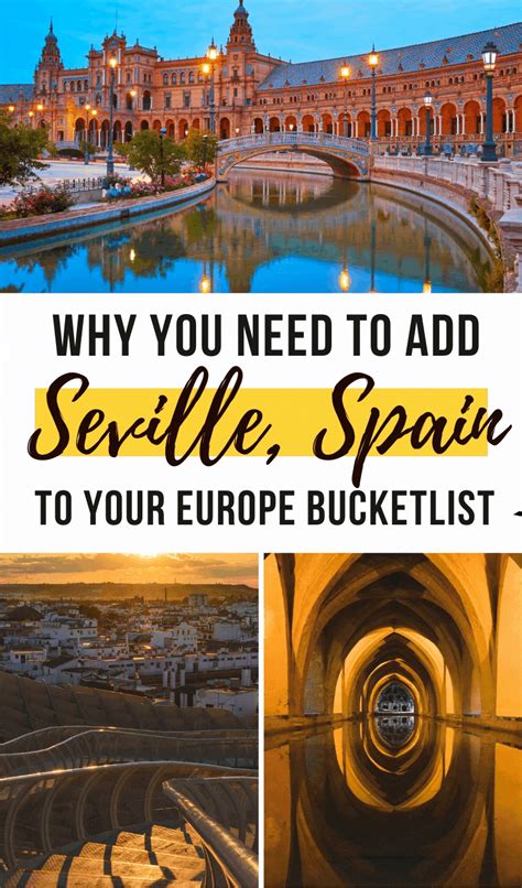 Spain Travel: Why You (Really!) Need to Visit Seville | Spain travel, Europe travel guide ...