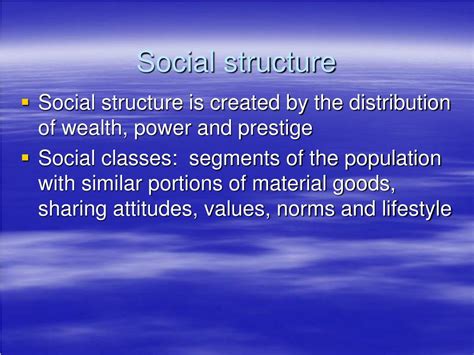 PPT - Social structure theories PowerPoint Presentation, free download - ID:236953