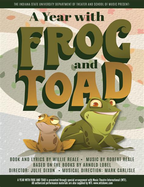 A Year with Frog and Toad Program by isutheater - Issuu