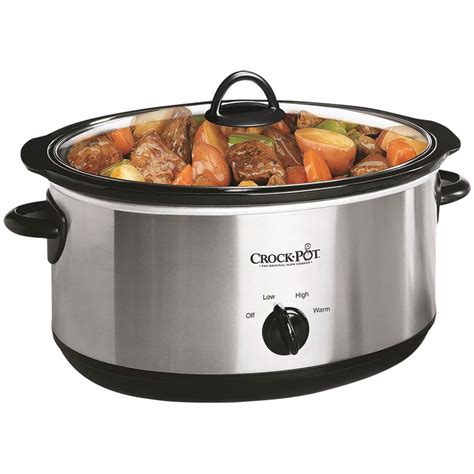 Crock Pot 8-Quart Manual Slow Cooker - Walmart.com - Walmart.com