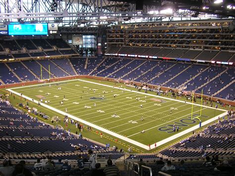 Ford Field in Detroit on September 10, 2006... | Ford field, Nfl ...