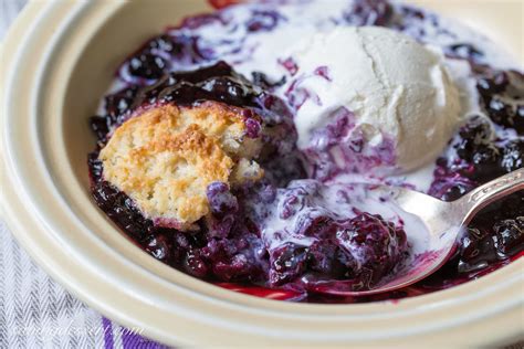 Black Raspberry Cobbler - Saving Room for Dessert