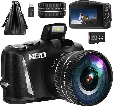 NBD 4K Digital Camera Vlogging Camera 48MP Cameras for Photography,with ...