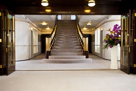 The Royal Yacht Britannia's stunning Grand Staircase. http://www ...