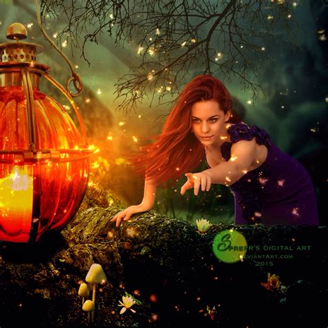 Fireflies by SPRSPRsDigitalArt on DeviantArt