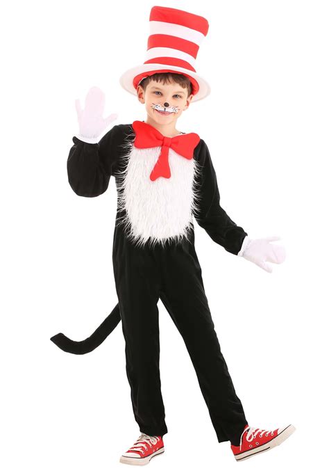 Cat in the Hat Kids Costume - Walmart.com