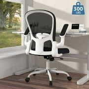 Ergonomic Office Chair, Comfort Home Office Task Chair, Lumbar Support Computer Chair with Flip ...