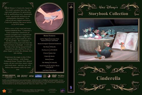 Cinderella - Movie DVD Custom Covers - Cinderella1 :: DVD Covers