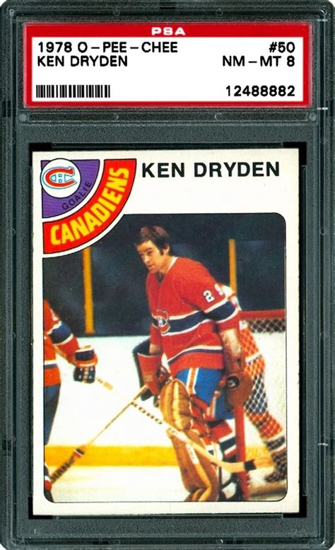 Auction Prices Realized Hockey Cards 1978 O-Pee-Chee Ken Dryden