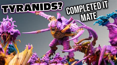 Painting 10th Edition TYRANIDS In 10 HOURS?! 40K Leviathan Box! - YouTube