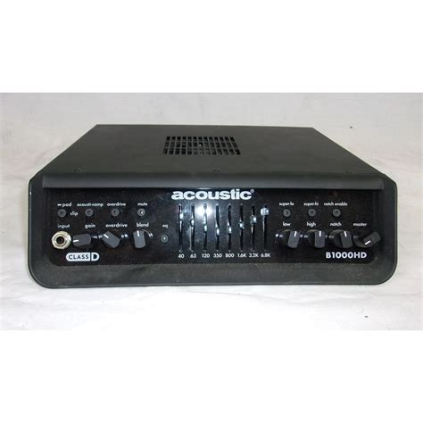 Used Acoustic B1000HD Bass Amp Head | Musician's Friend