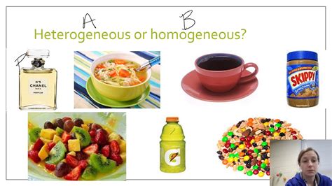 Heterogeneous & Homogeneous Mixtures - YouTube