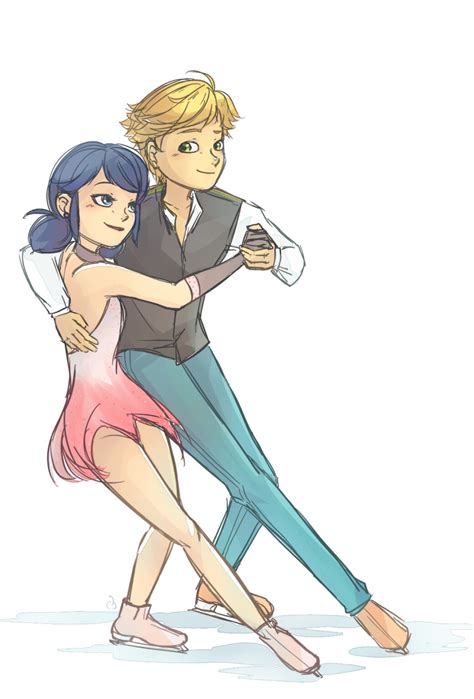 Marinette and Adrien - Miraculous Ladybug Fan Art (39473240) - Fanpop