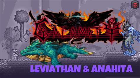 Terraria | Calamity Mod - Revengeance Mode | Leviathan & Anahita (Boss ...