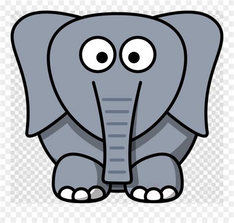 Cartoon Elephant Face Clipart Drawing Elephants Clip - Cartoon Elephant Face - Png Download ...