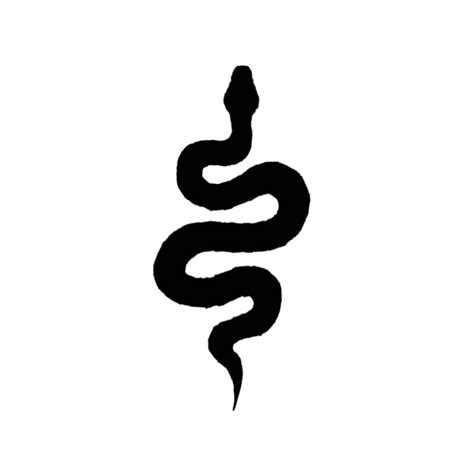 Snake Silhouette Tattoo | Tattoo design drawings, Small tattoos, Easy ...