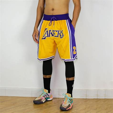 Justdon x NBA Lakers Team Shorts