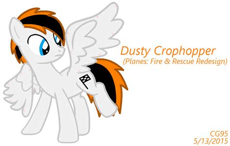 Dusty Crophopper (Fire and Rescue Redesign) by CarsGirl95 on DeviantArt