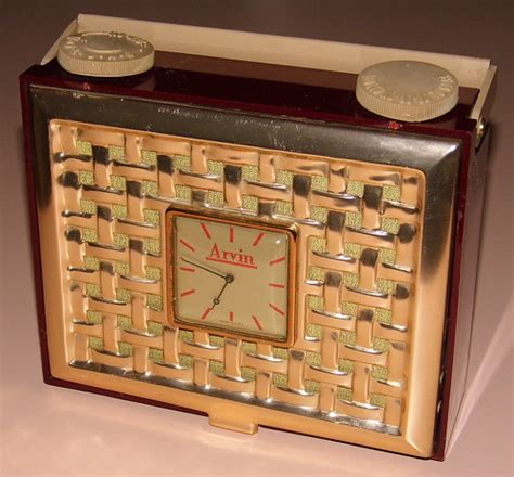 Vintage Arvin Portable Radio With Clock, Model 747P, Batte… | Flickr