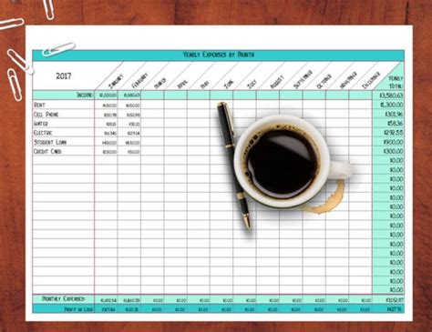 small business expense spreadsheet template — excelxo.com