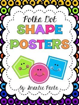 Polka Dot Shape Posters by Smartie Pants | TPT