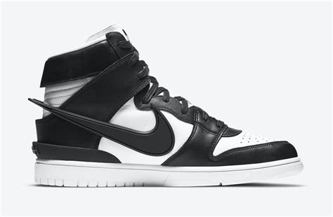 Ambush Nike Dunk High Black White CU7544-001 Release Date - SBD