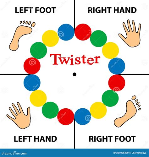 Twister Game Spinner