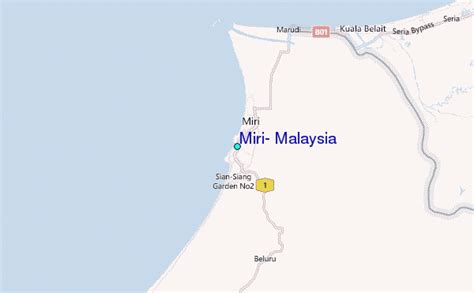 Miri, Malaysia Tide Station Location Guide