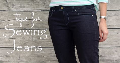 Tips for Sewing Jeans - Life Sew Savory