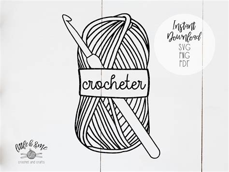 Crochet SVG Crocheter SVG Crochet Hook SVG Crochet Life - Etsy UK