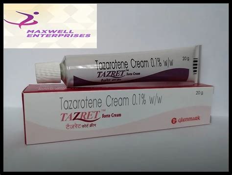 Tazret Night Tazarotene Cream 0.1, For Personal, Packaging Size: Tube at Rs 555 in Nagpur