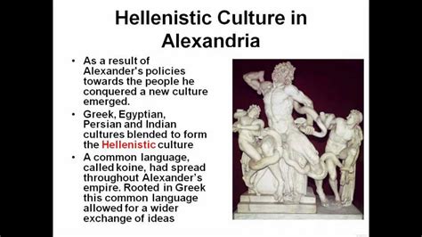 World History C5S5: Hellenistic Culture - YouTube