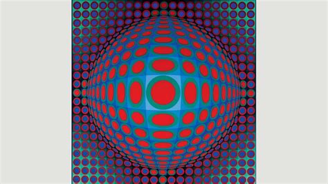 What Kind of Art Was Victor Vasarely Called Grandfather of - Hendrick ...