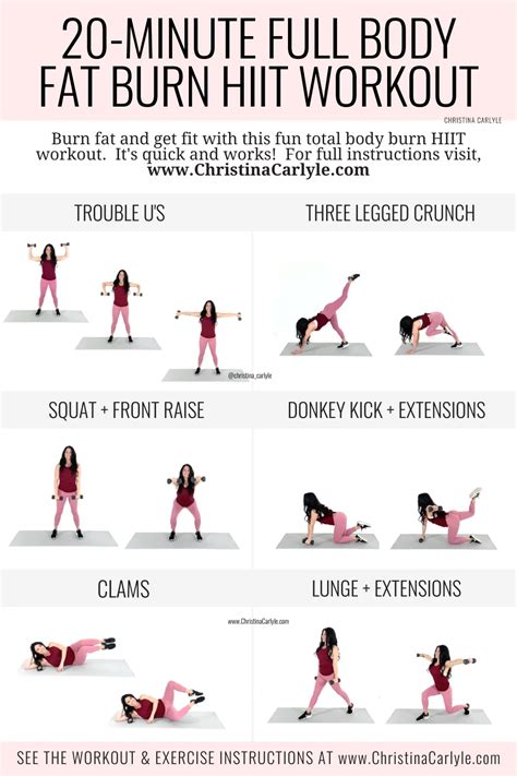 HIIT Workout for Women that Burns Fat & Tones the Full Body