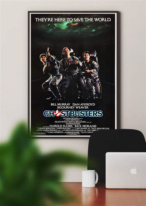 Ghostbusters Movie Poster | Classic Cinema Wall Art – Posterist