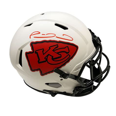 Patrick Mahomes Autographed Chiefs Full Size Authentic Lunar Helmet