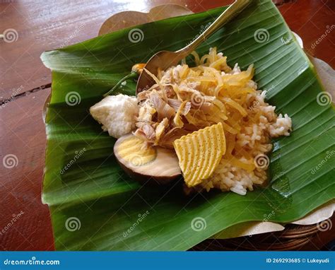 Nasi Liwet. Traditional Dish from Solo Central Java Stock Image - Image ...