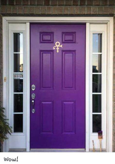 Purple door | Purple door, Purple home, Beautiful doors