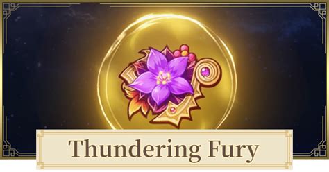 Genshin | Thundering Fury Set Best Characters & Artifact Guide - GameWith