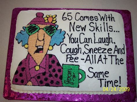 Maxine 65th Birthday Cake — Birthday Cakes | Happy 65 birthday, 65th birthday party ideas, Funny ...