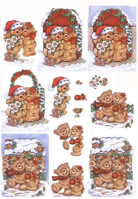 1000+ images about Christmas Decoupage on Pinterest