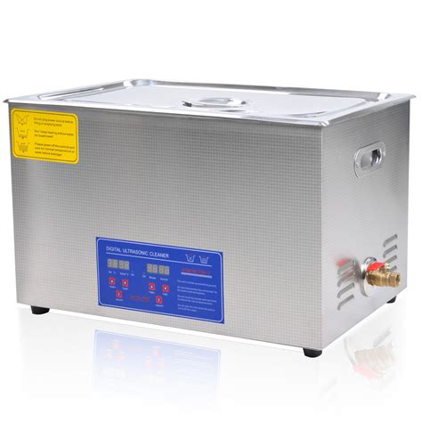 30 Liter Digital Ultrasonic Cleaning Machine - Stainless Steel