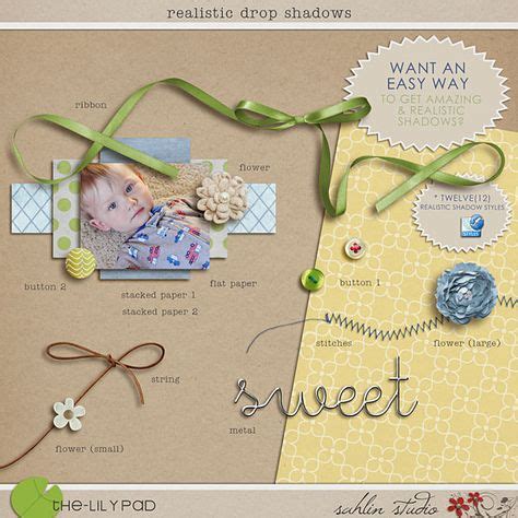 20 Digital Scrapbooking Tutorials and Shadows ideas | digital scrapbooking tutorials, digital ...