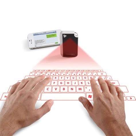 Keychain Laser Projection Virtual Keyboard | The Green Head