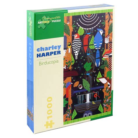 Charley Harper Birducopia 1000 Piece Jigsaw Puzzle | Maclin Studio