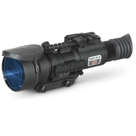 ATN® Trident Pro 4X Gen 2+ Night Vision Scope, Matte Black - 217537 ...