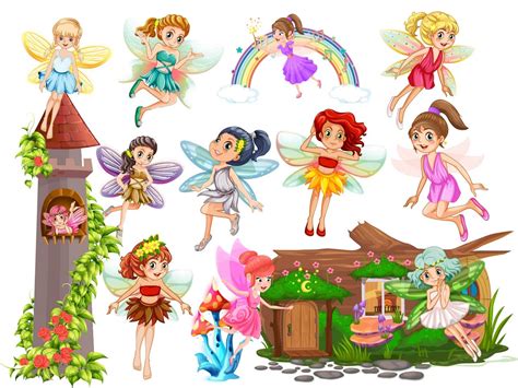 Painting Fairy Clipart Image