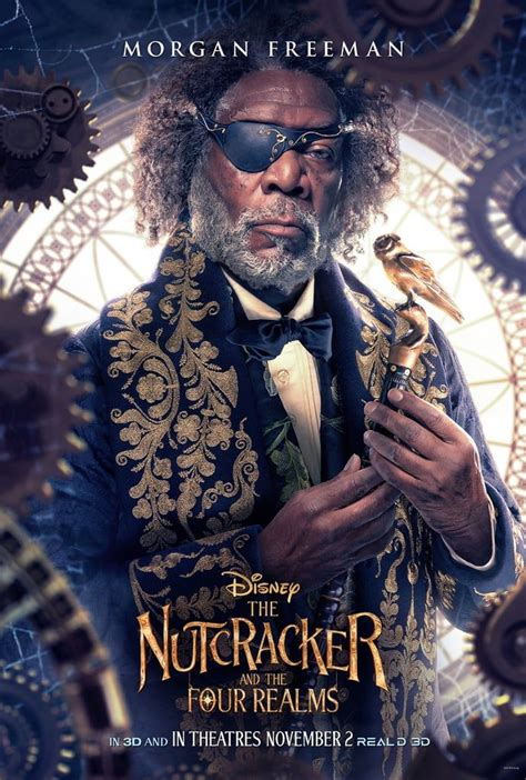 The Nutcracker and the Four Realms - Morgan Freeman as Drosselmeyer | Nutcracker, Disney live ...