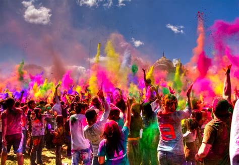 Holi Festival | Series 'Most enchanting and vibrant festivals' | OrangeSmile.com