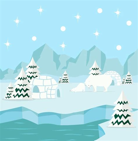 Download Arctic background with polar bear for free | Polar bear, Polar animals, Polar